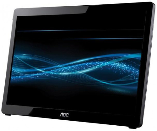 AOC a přenosný 15,6" monitor s rozhraním USB