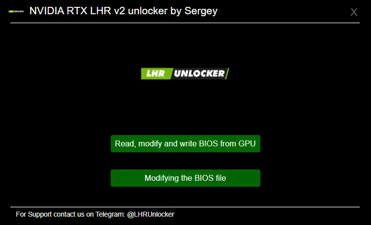 LHR Unlocker údajně odemykající výkon GeForce je malwarový scam