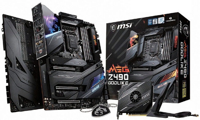 Desky MSI se Z490 jsou na světě, máme tu i GODLIKE