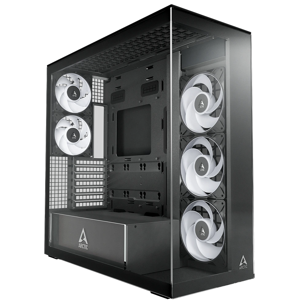 Arctic Xtender Black (Clear Glass)