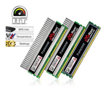 Aplikace RamTweak od Transcend pro monitorování RAM