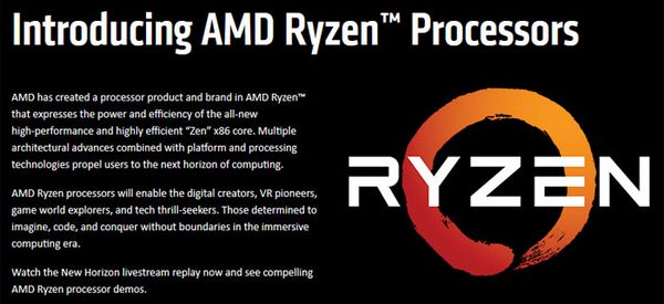 AMD zveřejnilo 9 videí propagujících Ryzen