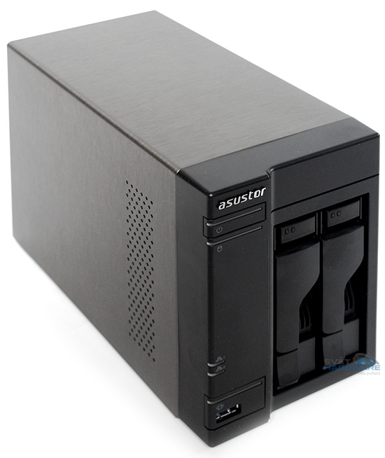 Asustor AS-602T: dva disky a Atom