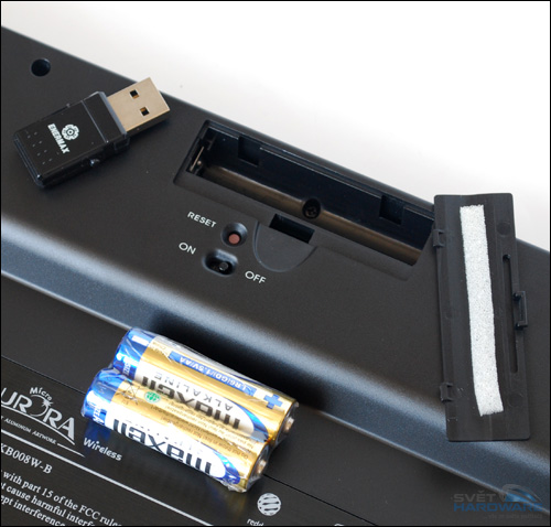 Enermax Aurora: Trackball připraven