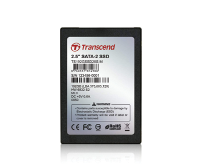 Transcend uvádí své nové 192GB SSD
