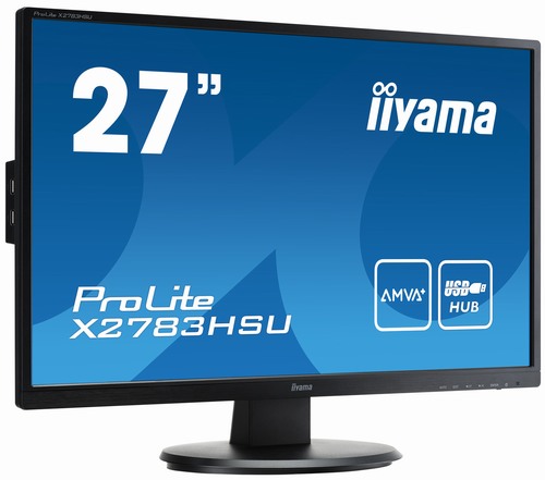 iiyama a 27" monitor s obrazovkou AMVA+