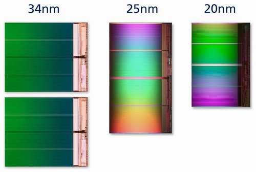 Intel a Micron vyvíjejí 20nm paměti Flash