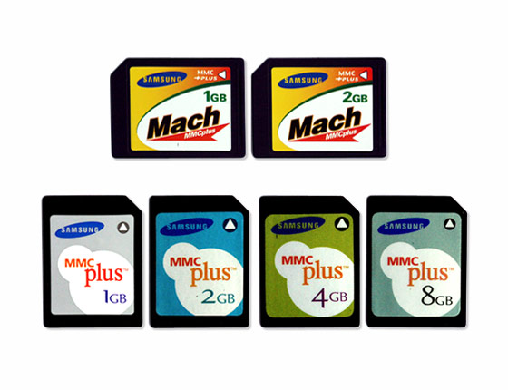Samsung představuje 8GB MMC kartu