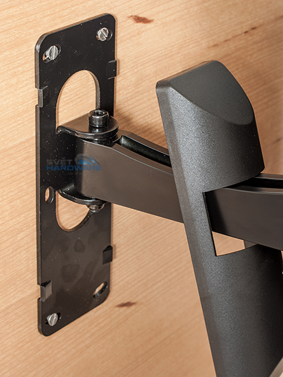 Hama Next 2 - detail přimontovaného držáku