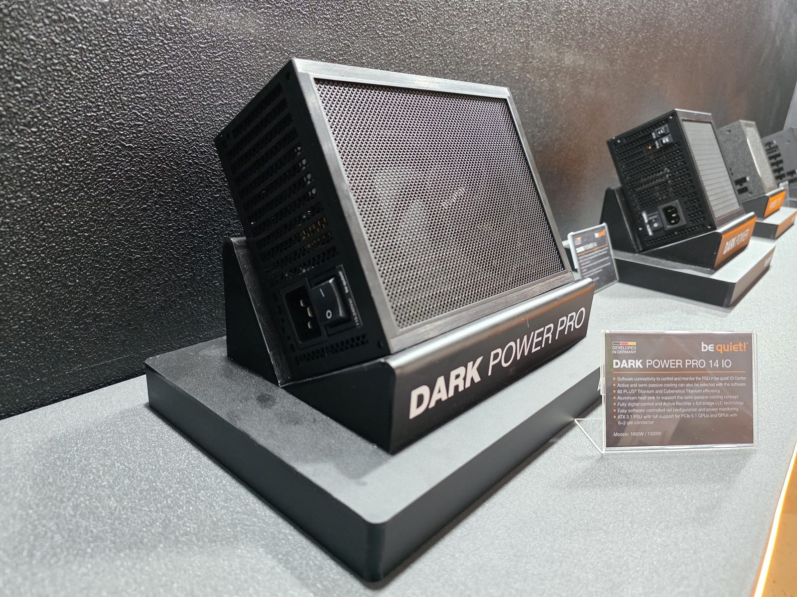 be quiet! na Computexu odhalilo vlajkový zdroj Dark Power Pro 14 IO