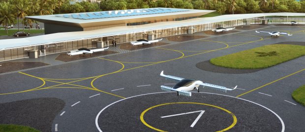 Lilium postaví na Floridě 10 vertiportů pro létající taxi eVTOL