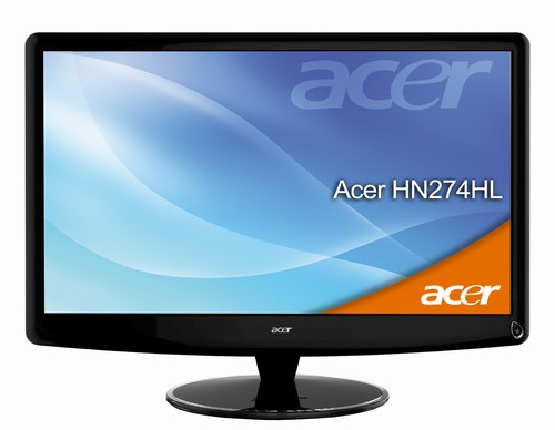 Acer uvádí velký monitor s 3D brýlemi NVIDIA
