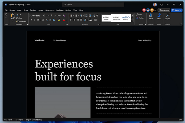 Office mají nový design. I ve Windows 10, ale zatím jen pro Insidery