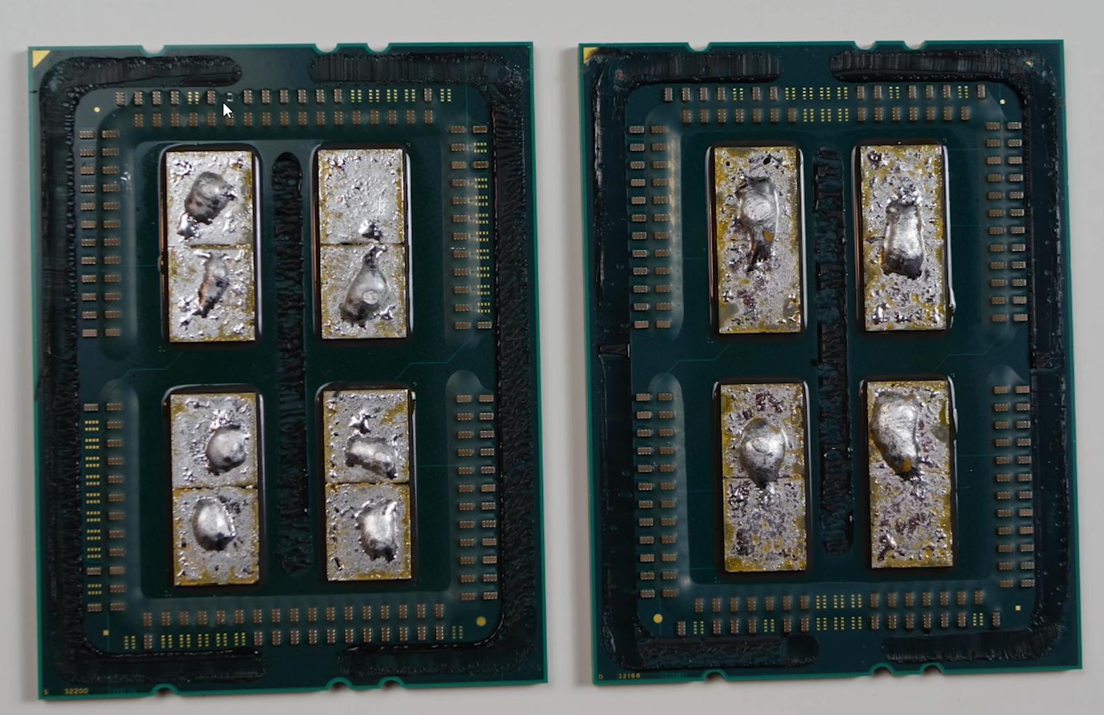 CPU EPYC pod rentgenem, jsou stejné jako Threadripper?