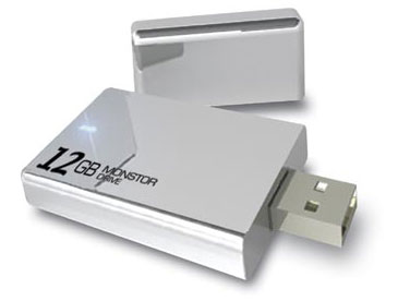 Přenosný 12GB USB Monstor Drive