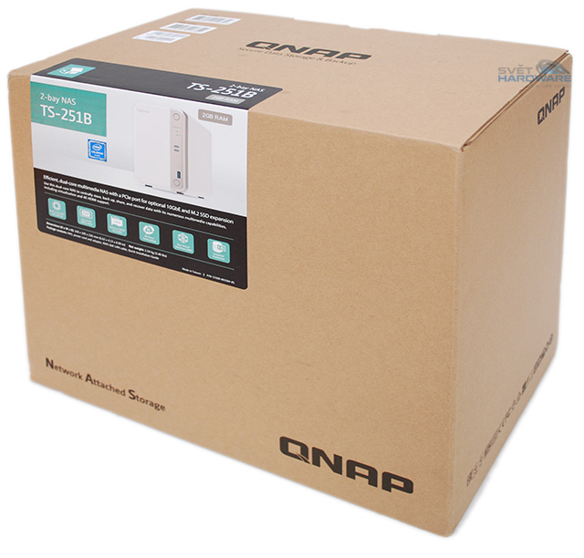 QNAP TS-251B: bohatá výbava i možnosti rozšíření