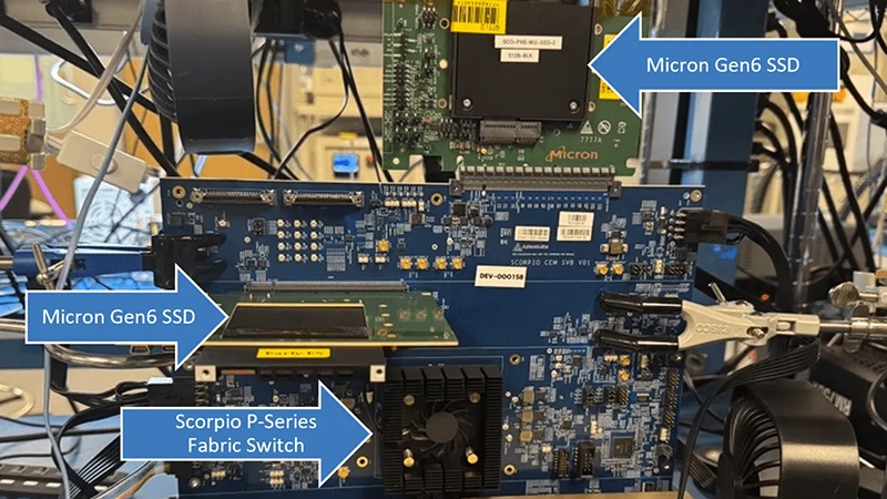 Micron ukázal prototyp PCIe 6 SSD, dosáhlo rychlosti 27 GB/s