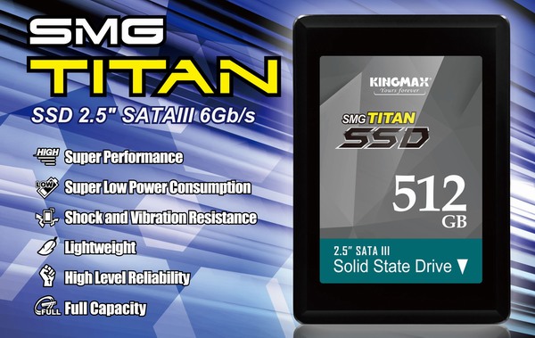 Kingmax SMG Titan: nová generace spotřebitelských SSD