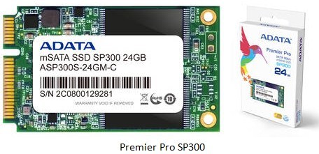 A-Data představuje dva nové modely mSATA SSD
