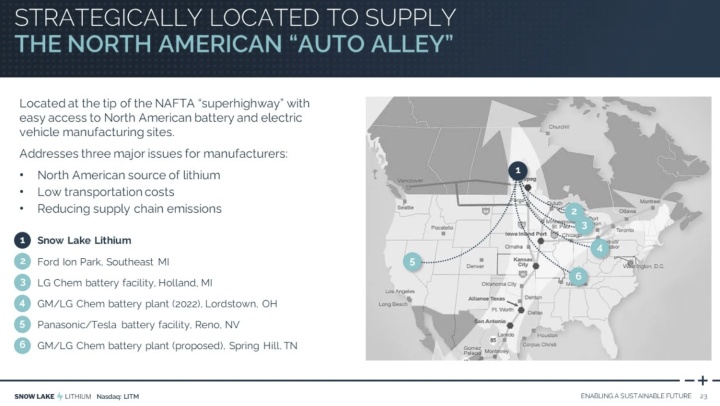 Kanada spustí první 100% elektrický důl na lithium