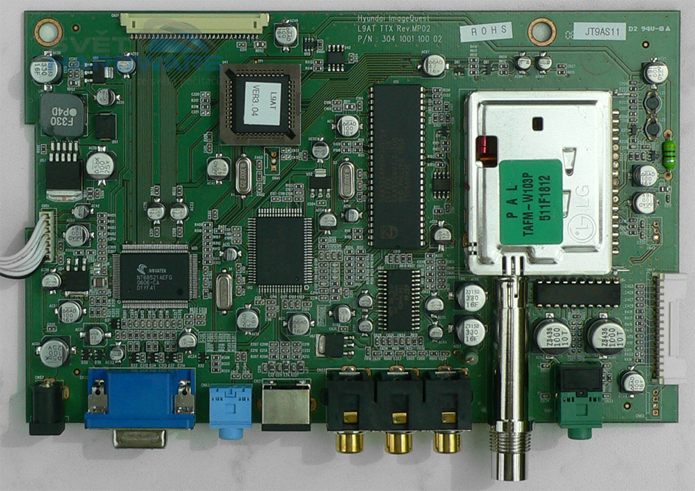 Megatest 19" LCD: Hyundai L19T