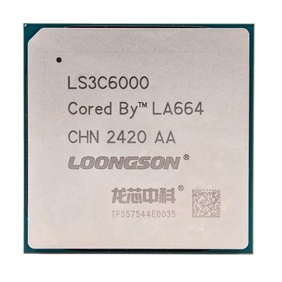 Čínský Loongson ukázal 16jádrový procesor 3C6000 s výkonem Xeonů Ice Lake