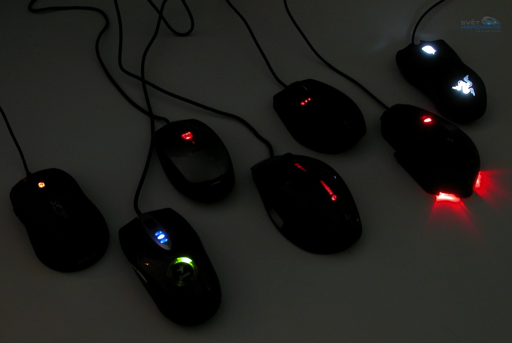 Sedm herních myší v testu