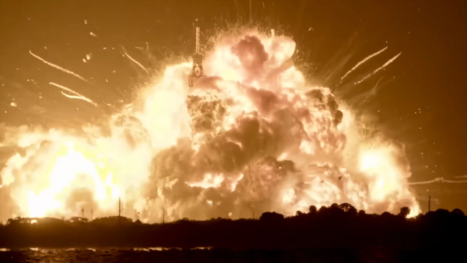Raketa New Glenn od Blue Origin Jeffa Bezose při testu explodovala
