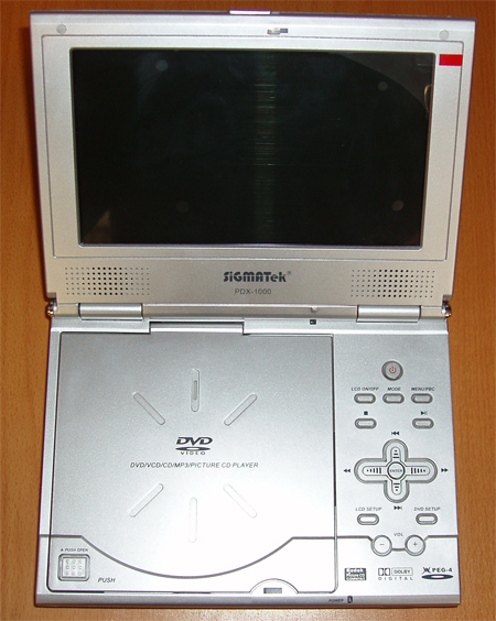 PDX 1000 DVD Mobile Theater - multimédia na cesty