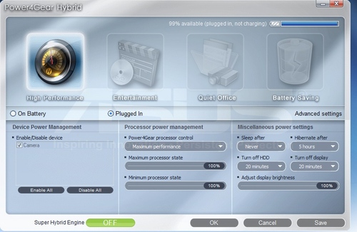Asus G73SW: 3D Vision & Stealth