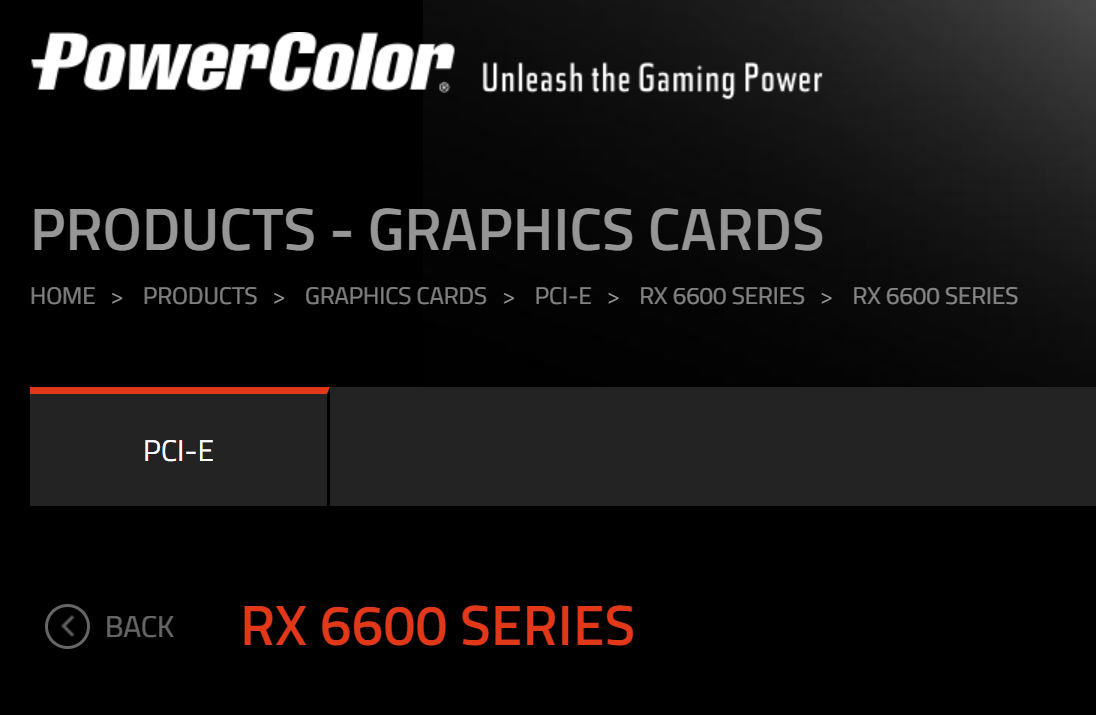 PowerColor už na svých stránkách uvedl karty RX 6600 a RX 6600 XT