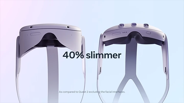 Meta uvede headset Quest 3 pro smíšenou realitu, zlevňuje Quest 2