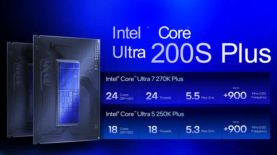 Intel Core Ultra 200S Plus