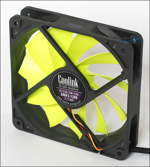 Coolink a Noctua: NF-F12 PWM proti všem