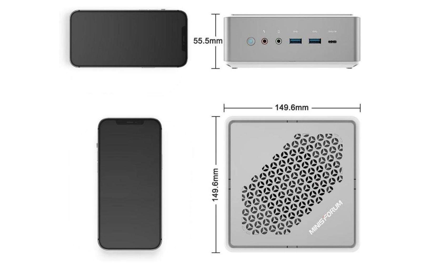 Minisforum Elitemini HM90: mini PC s Ryzenem 9 4900H