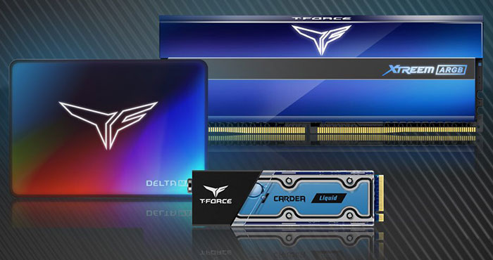 Team Group ukazuje vodou chlazené M.2 SSD a další produkty