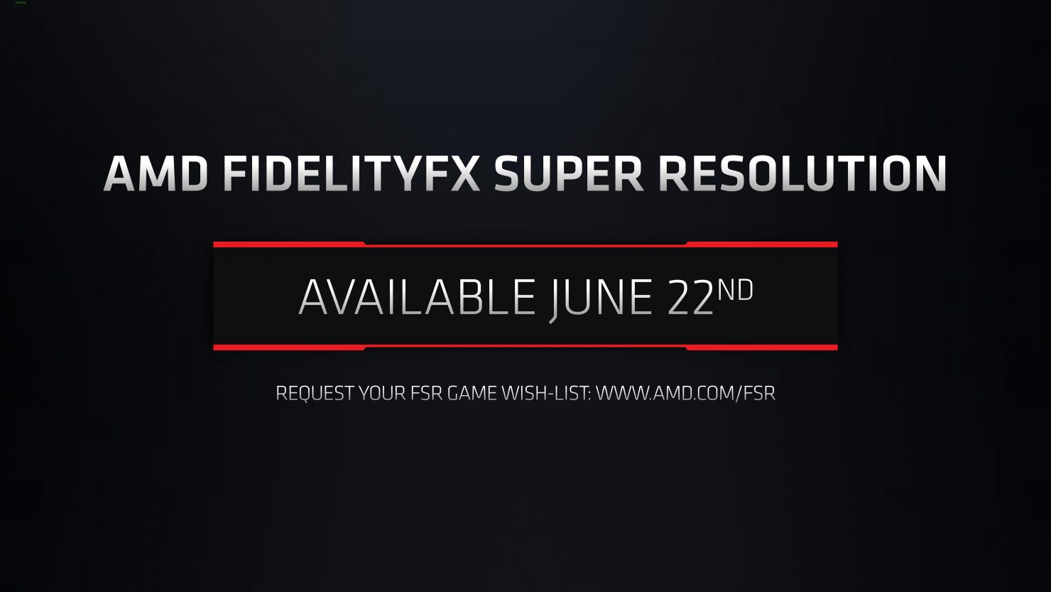 FidelityFX Super Resolution přijde za tři týdny jako konkurence pro DLSS