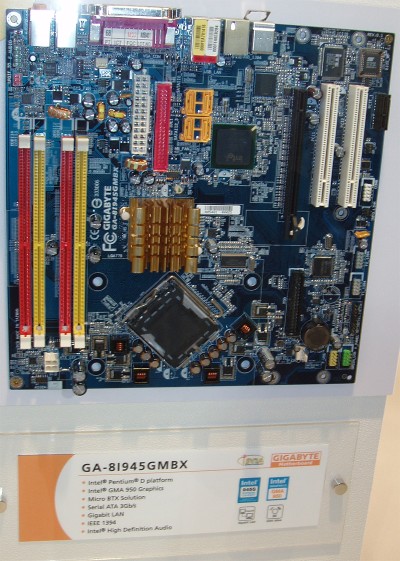 Computex:2005: Gigabyte, část II. "I pár procent je více"
