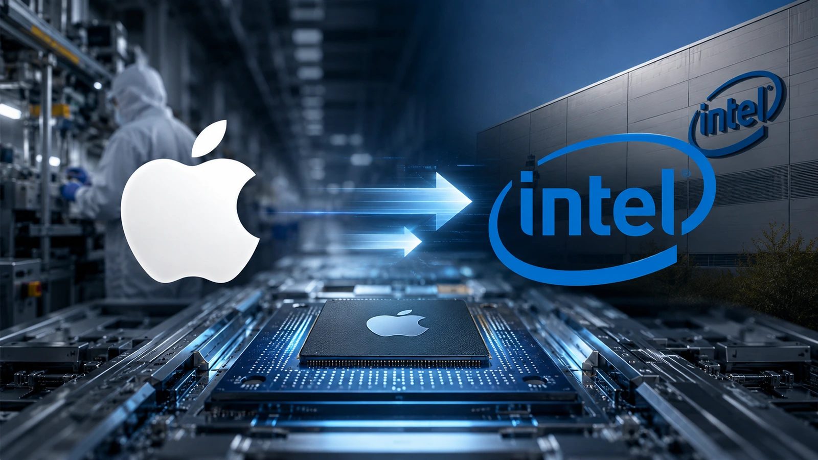 Apple se předběžně dohodl s Intelem, bude u něj vyrábět své čipy