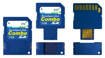 PQI představuje SD karty s USB konektorem