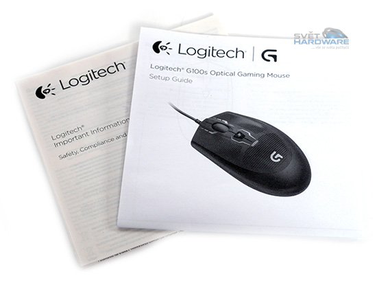 Logitech G100s: herní myš jednoduše