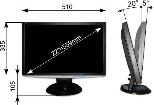 Útok dvaadvacítek pokračuje - ViewSonic VX2240w