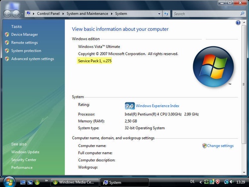 Windows: opravy pro Vistu, nebo Windows 7?