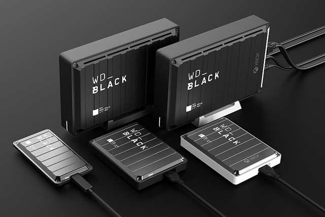 Externí SSD i HDD WD_BLACK přichází pro herní konzole i PC
