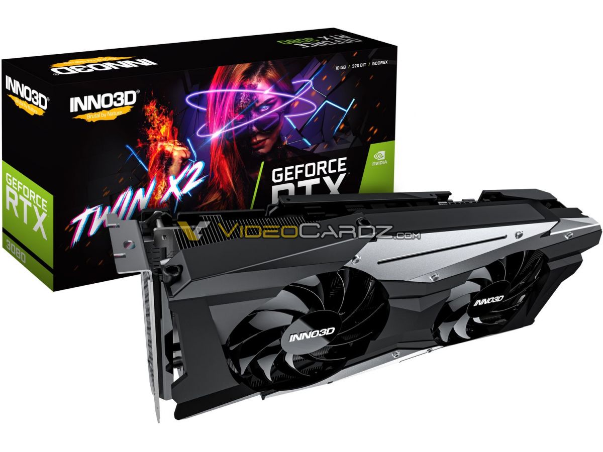Inno3D GeForce RTX 3090 se ukazuje: ventilátor i z boku