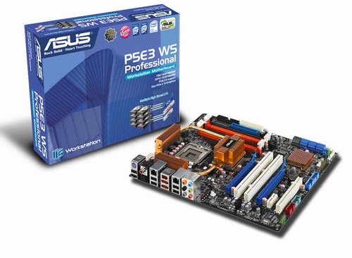 ASUS uvádí základní desky P5E WS a P5E3 WS pro pracovní stanice