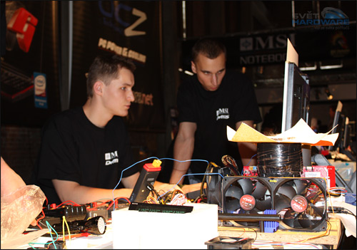 Finále evropského mistrovství v přetaktování s MSI