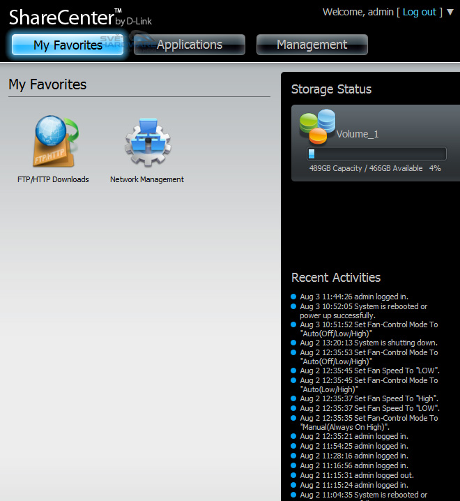 D-Link DNS-325: pro domácnost akorát