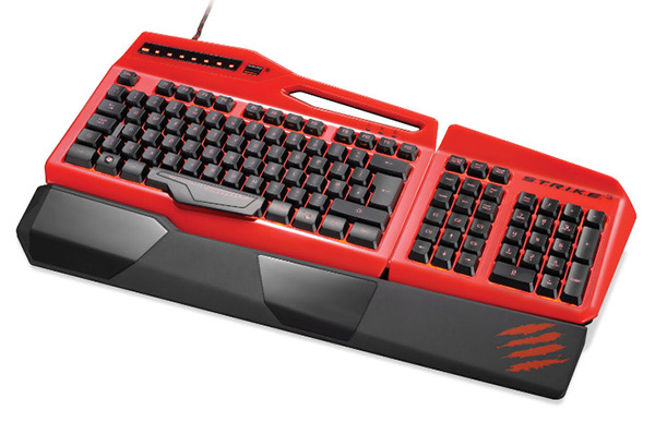 Mad Catz posílá na trh herní klávesnice S.T.R.I.K.E.3