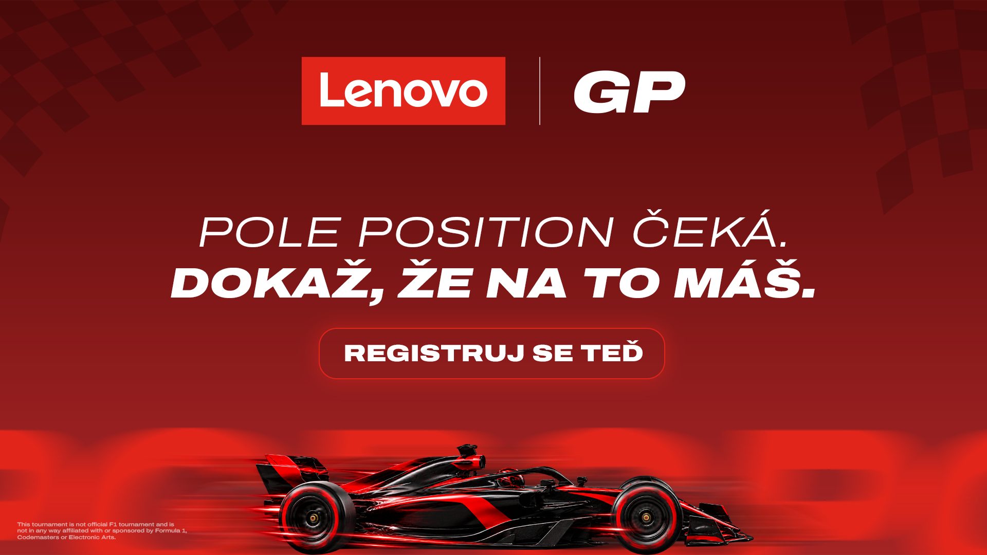 Lenovo GP: Usedni za volant a zabojuj o 20 000 Kč